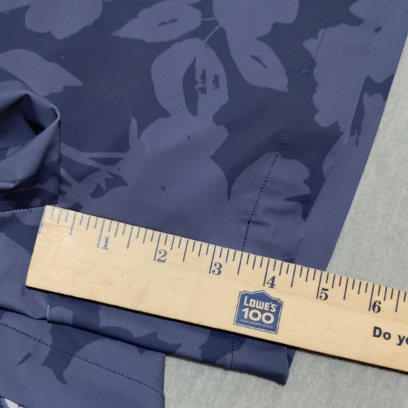 Spanx Sunshine Shorts Womens XL Pull On Chino Beach Casual Floret Navy Blue‎ - Picture 11 of 15